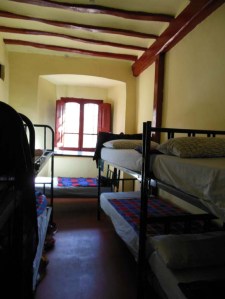 The basic, but very hospitable, albergue in Belorado