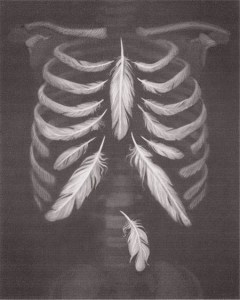 If your ribs felt like feathers, how lightly would you move?