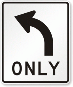 Left-Turn-Only