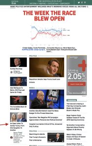 Capturing the moment with a screenshot.