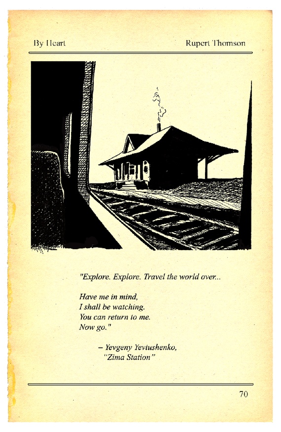 Yevgeny Yevtushenko, Zima Station, 1956